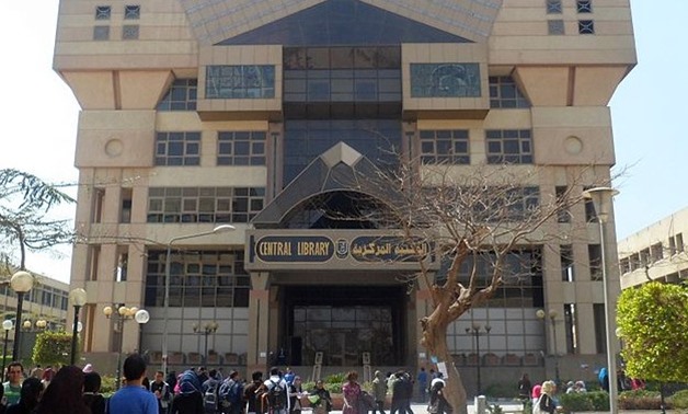FILE – Cairo University's Central Library