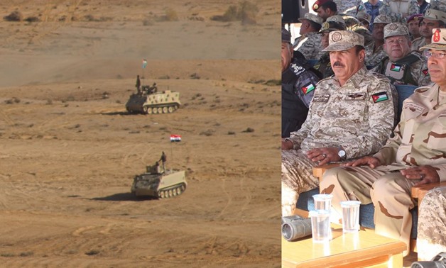 FILE- Joint Egyptian-Jordanian military drills 'Aqaba 4' concluded 