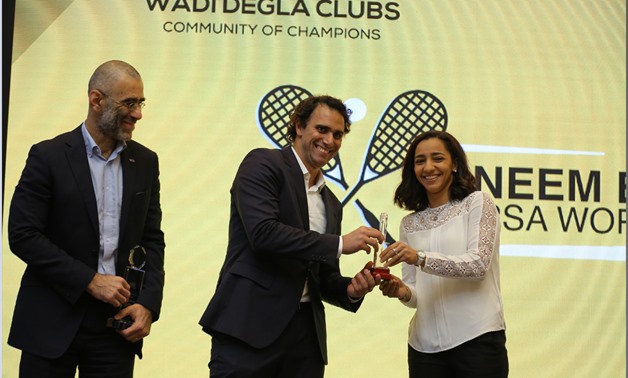 Wadi Degla’s champion becomes the World’s no. 1 Squash champion - ET