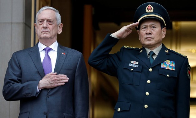 China criticises outgoing U.S. defense secretary, but offers praise too