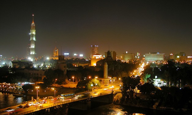 FILE - Night view of the Nile River and Cairo, Egypt – Flickr/Dennis Jarvis