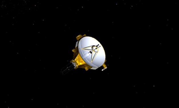 FILE PHOTO: An artist's impression of NASA's New Horizons spacecraft, currently en route to Pluto, is shown in this handout image provided by NASA/JHUAPL. REUTERS/NASA/Johns Hopkins University Applied Physics Laboratory/Southwest Research Institute/Handou