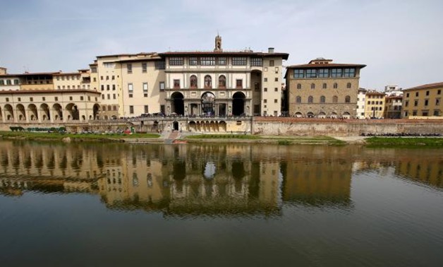 FILE PHOTO: A general view of Uffizi Gallery in Florence, Italy April 1, 2017. REUTERS/Tony Gentile/File Photo
