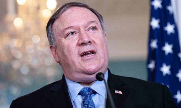 Pompeo said he would not give a more precise timeline for troop withdrawal from Syria. (AFP)
