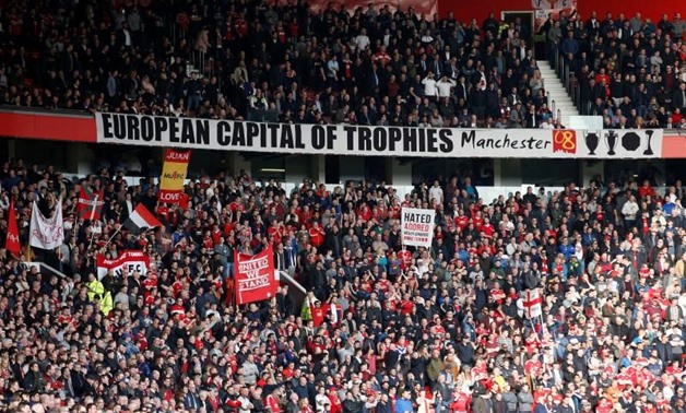 Manchester United v West Ham United - FA Cup Quarter Final - Old Trafford - 13/3/16 Manchester United fans Action Images via Reuters 