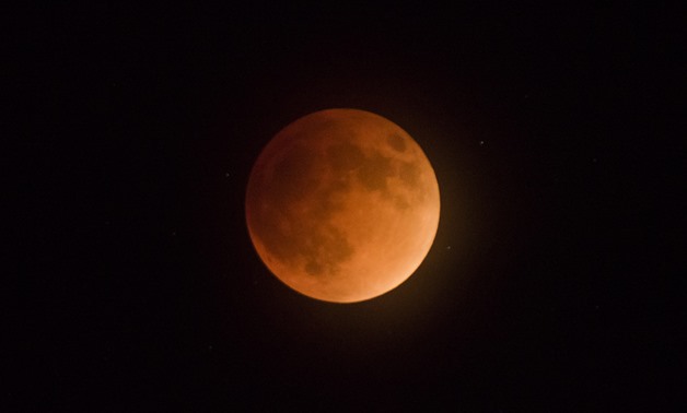 Super Blood Moon; lunar eclipse of full moon at perigee; 9/27/15 - CC via Flickr/NPS/Brad Sutton 
