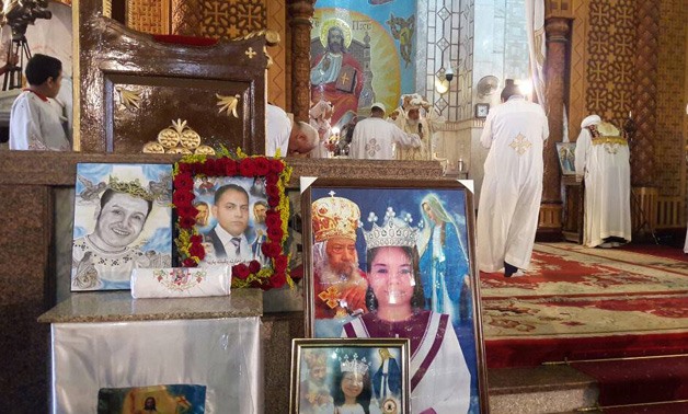 A memorial service held on 40 days anniversary of Tanta Church attack 