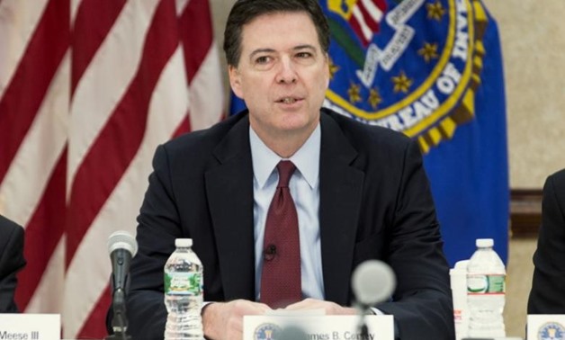 Former FBI chief James B. Comey - REUTERS/Joshua Roberts