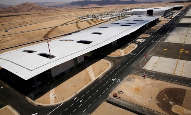 FILE - A general view of the new Ramon International Airport in Timna Valley, north to Eilat, Israel June 13, 2018. REUTERS/Amir Cohen