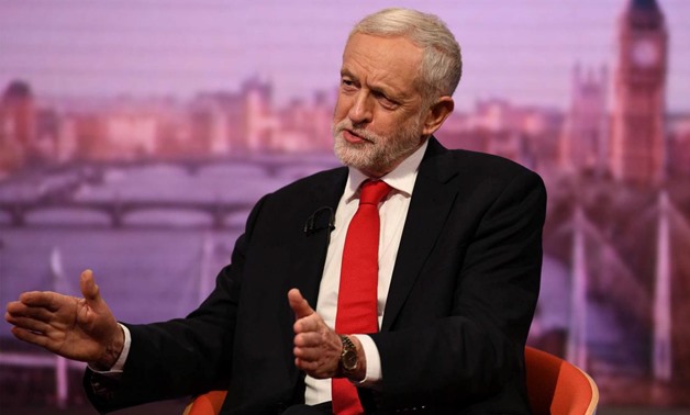 FILE PHOTO: Britain's opposition Labour party leader Jeremy Corbyn appears on the BBC's Andrew Marr Show, in London, Britain January 13, 2019.
