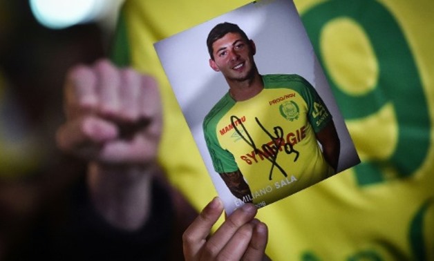 Cardiff City's new striker Emiliano Sala expressed concerns about the plane during the flight, according to an audio message sent to friends and relatives AFP/File
