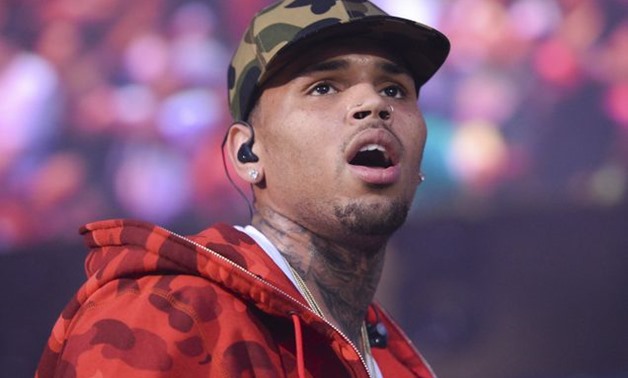 Singer Chris Brown. (AAP)
