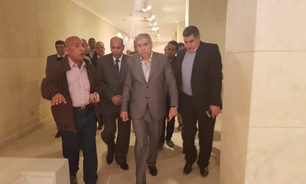 Antiquities Minister Khaled Anani and Tourism Minister Rania el Mashat inspected on Friday the archaeological site of Tell el-Amarna- Egypt Today/Hassan Abdelghafar