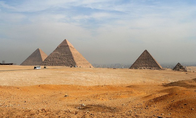 FILE - Giza Pyramids - Flickr/Tommy Wong