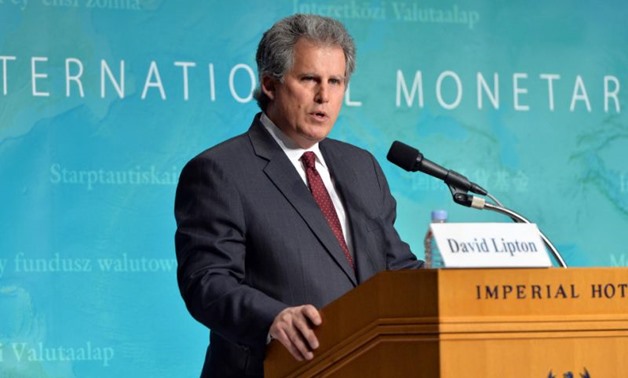 The International Monetary Fund's Acting Managing Director David Lipton - Reuters