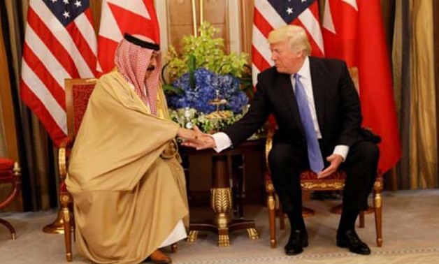 U.S. President Donald Trump meets with Bahrain's King Hamad bin Isa Al Khalifa - REUTERS/Jonathan Ernst