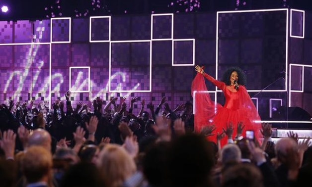 61st Grammy Awards - Show - Los Angeles, California, U.S., February 10, 2019 - Diana Ross performs. REUTERS/Mike Blake.
