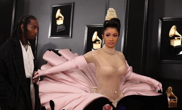 61st Grammy Awards - Arrivals - Los Angeles, California, U.S., February 10, 2019 - Offset and Cardi B. REUTERS/Lucy Nicholson.