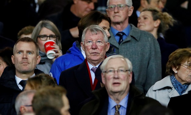 FILE PHOTO: Soccer Football - Champions League Round of 16 First Leg - Manchester United v Paris St Germain - Old Trafford, Manchester, Britain - February 12, 2019 Sir Alex Ferguson in the stands before the match Action Images via Reuters/Jason Cairnduff/