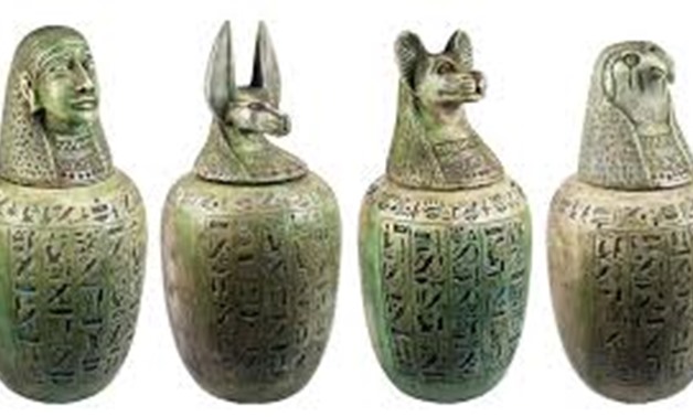 FILE - Egyptian Artifacts