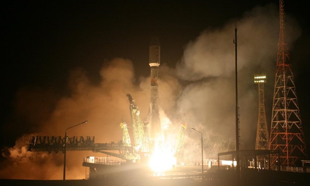 File- Egypt launched, Thursday, EgyptSat-A spacecraft from Kazakhstan's 'Baikonur Cosmodrome' space port.