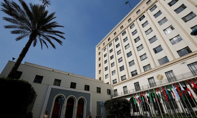 The Arab League Headquarters, where the 4th EU-League of Arab States Ministerial meeting between Arab and European foreign ministers, will be held. (REUTERS/Amr Abdallah Dalsh/File Photo)

