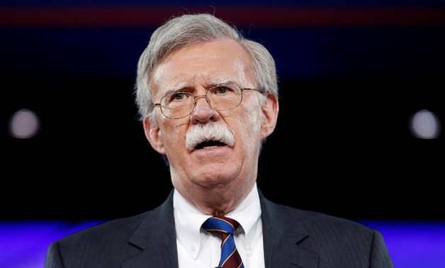 FILE PHOTO: Former U.S. Ambassador to the United Nations John Bolton speaks at the Conservative Political Action Conference (CPAC) in Oxon Hill, Maryland.
