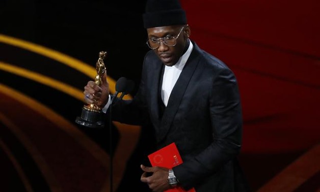 91st Academy Awards - Oscars Show - Hollywood, Los Angeles, California, U.S., February 24, 2019. Mahershala Ali accepts the Best Supporting Actor award for his role in "Green Book." REUTERS/Mike Blake.