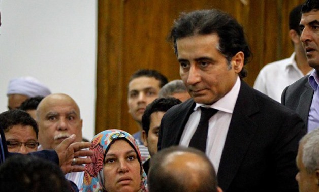 Egyptian steel tycoon Ahmed Ezz at court - File photo/Amr Moustafa