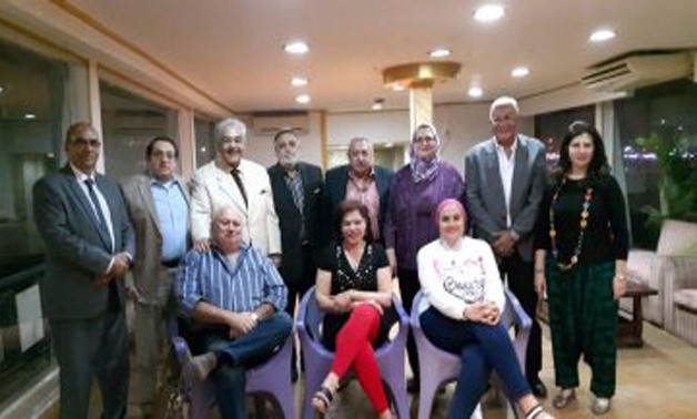 Egyptian artists’ sons for art and culture association board members - File photo