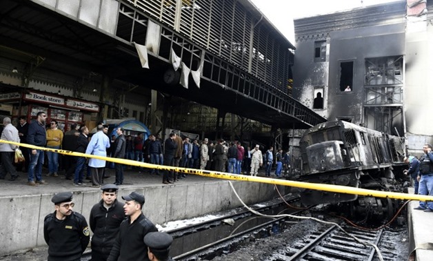 PRESS: Prime Minister Moustafa Madbouli offered his condolences for victims of the train station fire and wished recovery for the injured