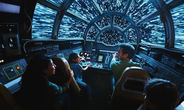 Star Wars: Galaxy's Edge, Inside Millennium Falcon: Smugglers Run exhibit, is seen in this Disney Parks image released from Disneyland Resort in Anaheim, California, U.S., February 27, 2019. Courtesy Disney Parks/Handout via REUTERS.