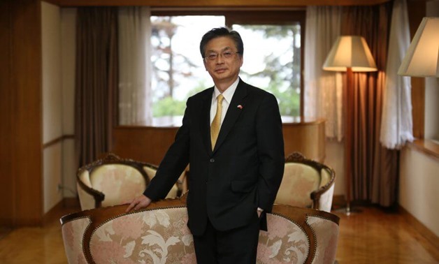 FILE: Japanese Director General for Middle East and Africa Affairs, Hiroshi Oka