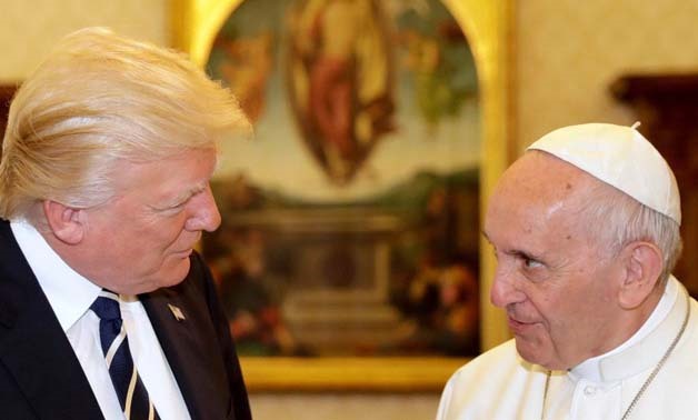U.S. President Donald Trump and Pope Francis - Reuters 