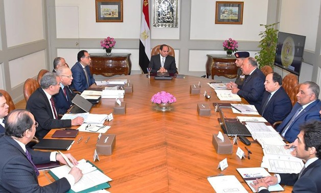 Egypt's President Abdel Fatah al-Sisi holds a meeting with the state officials – Press photo