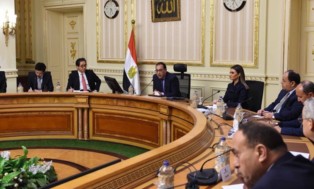  Egyptian PM Mostafa Madbouli holds a meeting with members of Egypt-Japan Business Council and representatives of Japanese companies - Egypt Today/Soliman al-Eteify