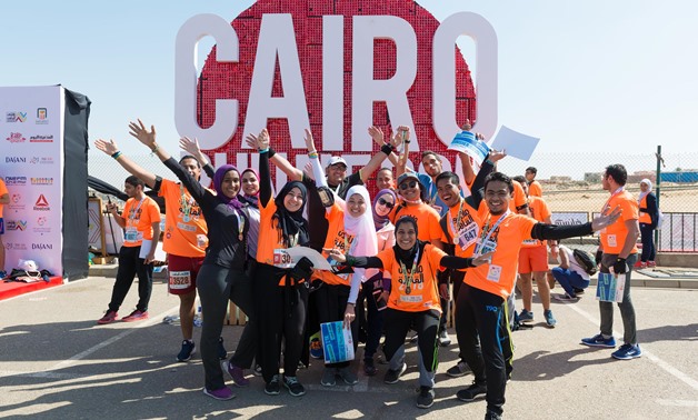 Cairo Runners at Cairo Festival City Mall, Feb 23, 2018 - Photo courtesy of Cairo Runners
