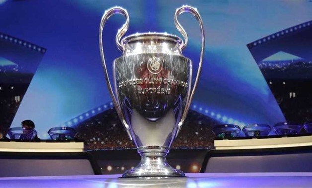UEFA Champions League trophy – FILE 