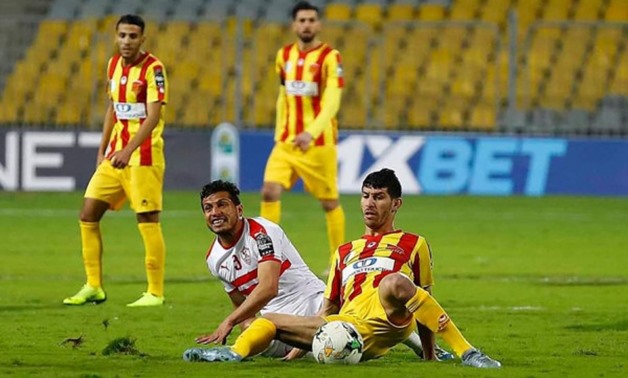 Zamalek and NA Hussein Dey players- FILE