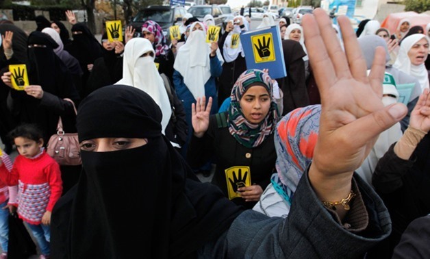 FILE - Muslim Brotherhood protests - Reuters