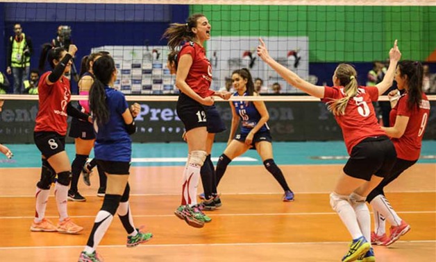 File- Al-Ahly volleyball women's team 