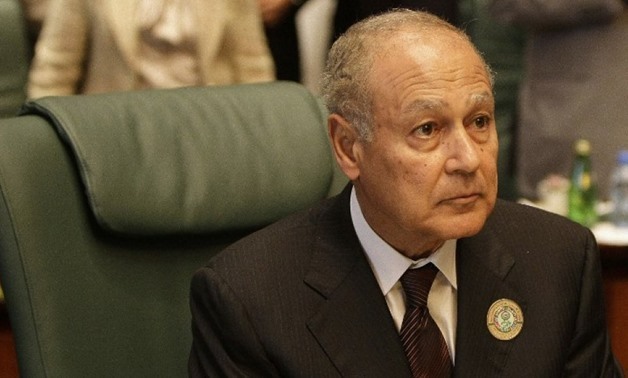Secretary General of the League of Arab States Ahmed Aboul Gheit – AFP

