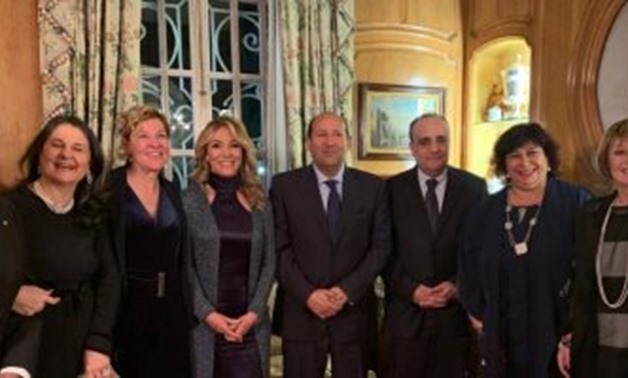 Egyptian Minister of Culture Inas Abdel Dayem met her Italian counterpart Alberto Bonisoli in Rome - Egypt Today.