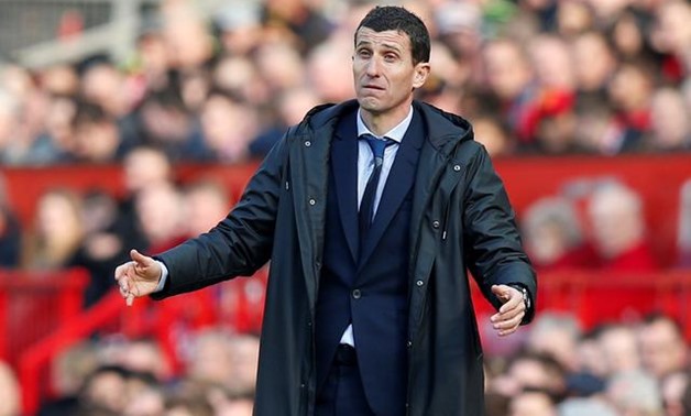 Soccer Football - Premier League - Manchester United v Watford - Old Trafford, Manchester, Britain - March 30, 2019 Watford manager Javi Gracia during the match REUTERS/Andrew Yates
