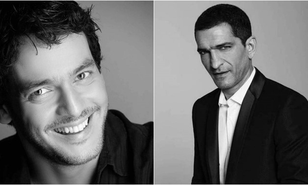 FILE- Actors Khaled Abol Naga and Amr Waked