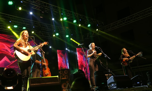 “The T Sisters” debut performing in Cairo - Courtesy of Nabil Sedki/US Embassy in Cairo