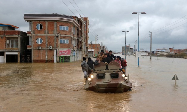 Iran has been facing major flooding for the past two weeks, with dozens of people killed as a result. (Reuters)