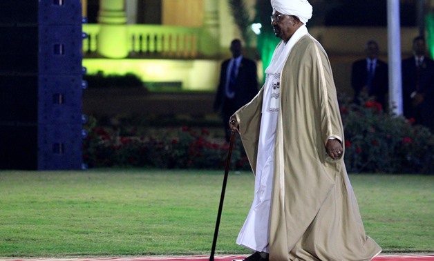 FILE PHOTO: Sudan's President al-Bashir arrives on eve of 63rd Independence Day in Khartoum