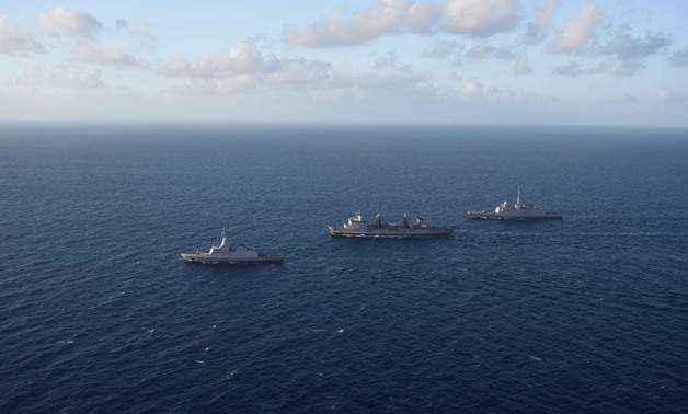 Egyptian-French naval drill conducted in Mediterranean sea
