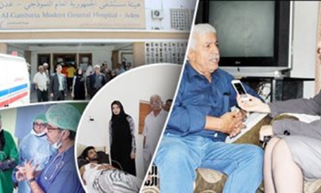 A cement room was changed to be an ICU of Thwra Hospital in Yemen- Egypt Today/Eman Hanna